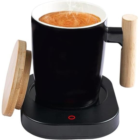 Coffee Warmer & Mug Set, Cup Heater for Desk Temperature Control &Smart Auto Off - Picture 7 of 7